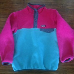 Girls Patagonia Synchilla Pullover Small (7/8)